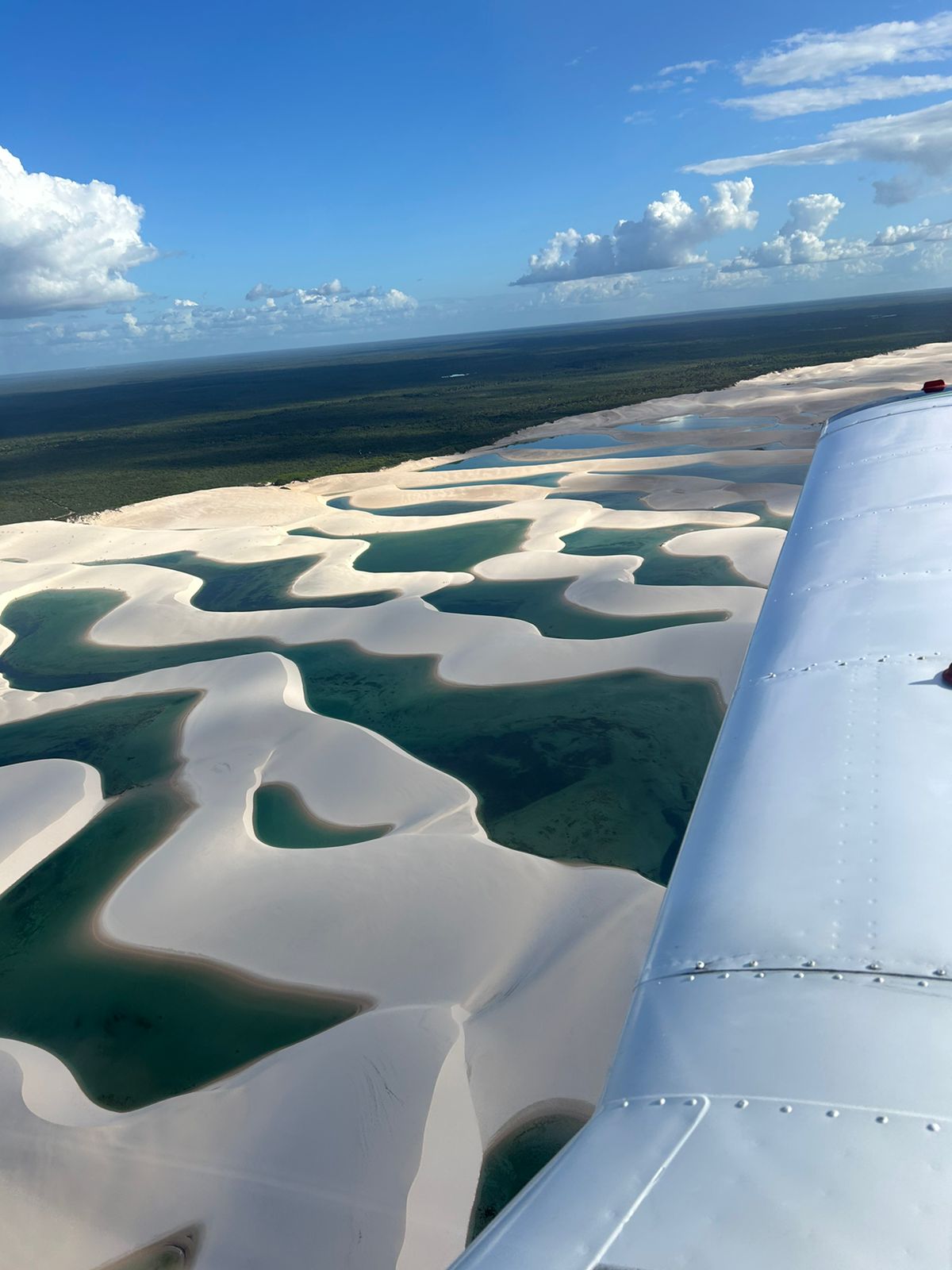 SOBREVOO NOS LENÇÓIS MARANHENSES